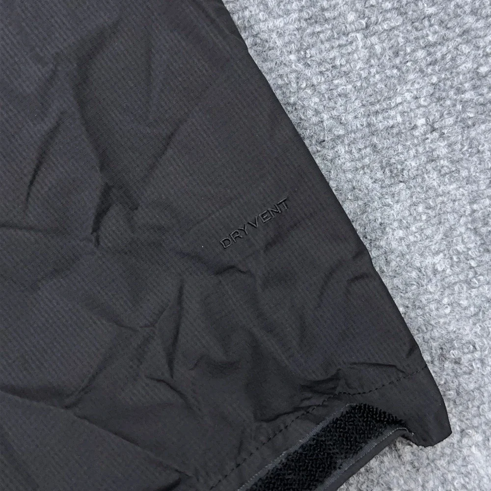 The North Face Venture 2 Dryvent Jacket Men's XL Black Waterproof Rain Shell EUC